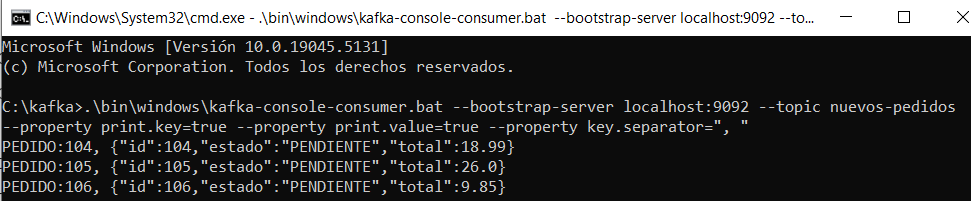 Spring Cloud Stream con Kafka Binder